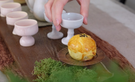 台中蛋黃酥試吃｜黑色小白兔中秋禮盒限時體驗中